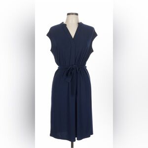 Jones New York Navy Midi Dress